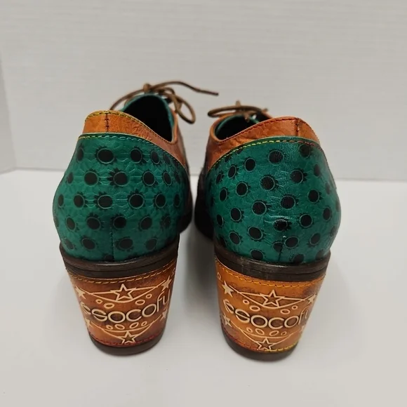 Colorful Lace-Up Boots for Women - Picture 5 of 10